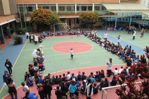 Queima das cartinhas de Nossa Senhora Educação Infantil e Fundamental I